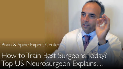 כיצד להכשיר את המנתחים הטובים ביותר? מודל החניכה פוגש את מציאות הרפואה המודרנית. נוירוכירורג ומחנך מוביל. 6