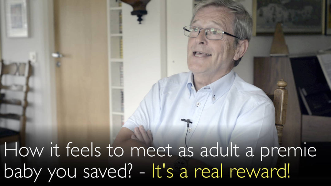 סיפור המטופל. תינוק שניצל על ידי Curosurf גדל ופוגש את הממציא. 6