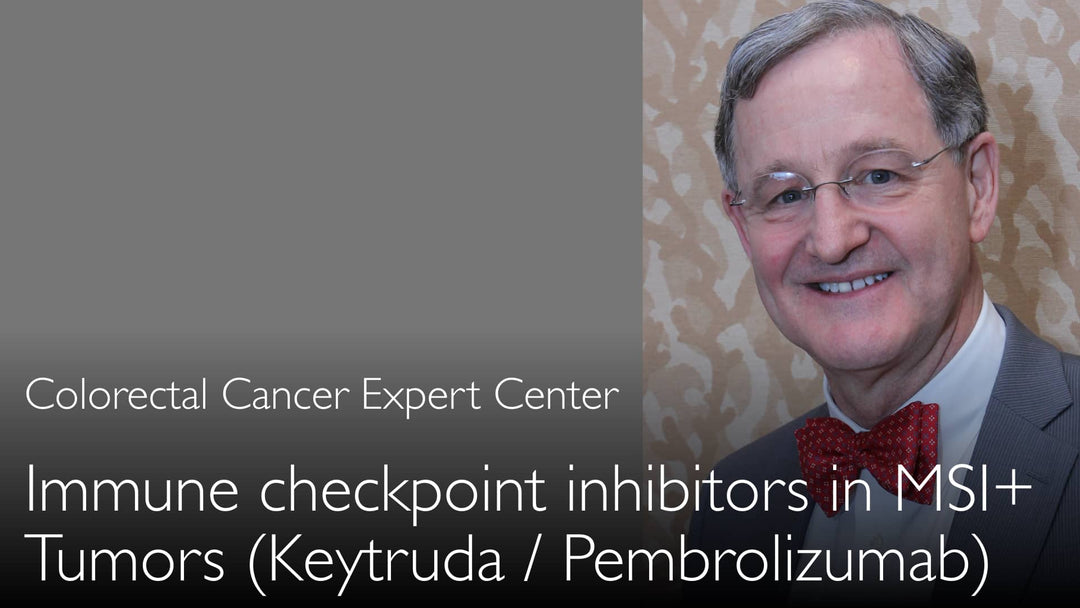Colorectal Cancer Immunotherapy. Keytruda. Pembrolizumab. 8