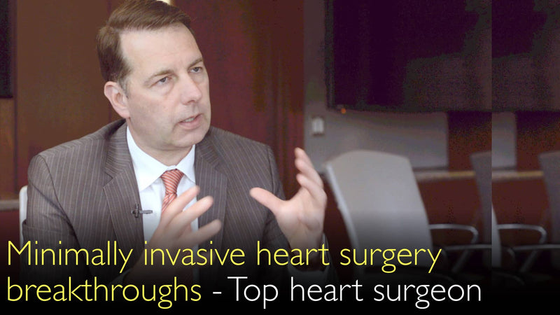 Minimally invasive heart surgery treatment advances. 1