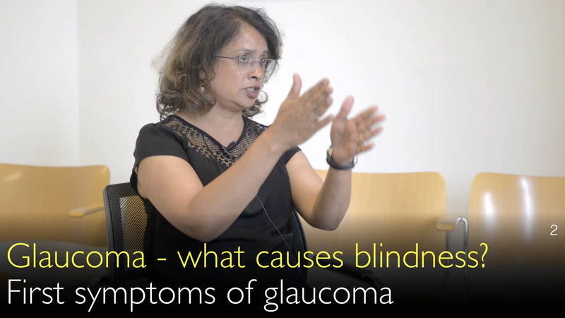 Glaucoma. What causes blindness? First symptoms of glaucoma. 1