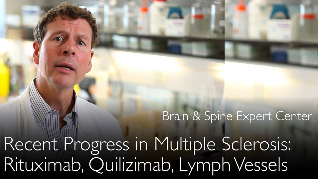 Multiple Sclerosis treatment. Rituximab, Quilizimab, Brain’s lymph vessels Part 1 of 3. 7
