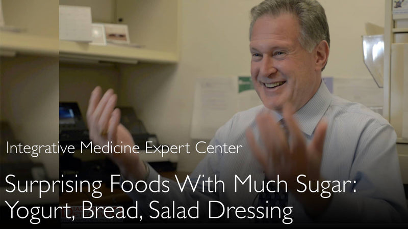 Foods with surprisingly high sugar content. Bread and yogurt. Dr. Robert Lustig. 5